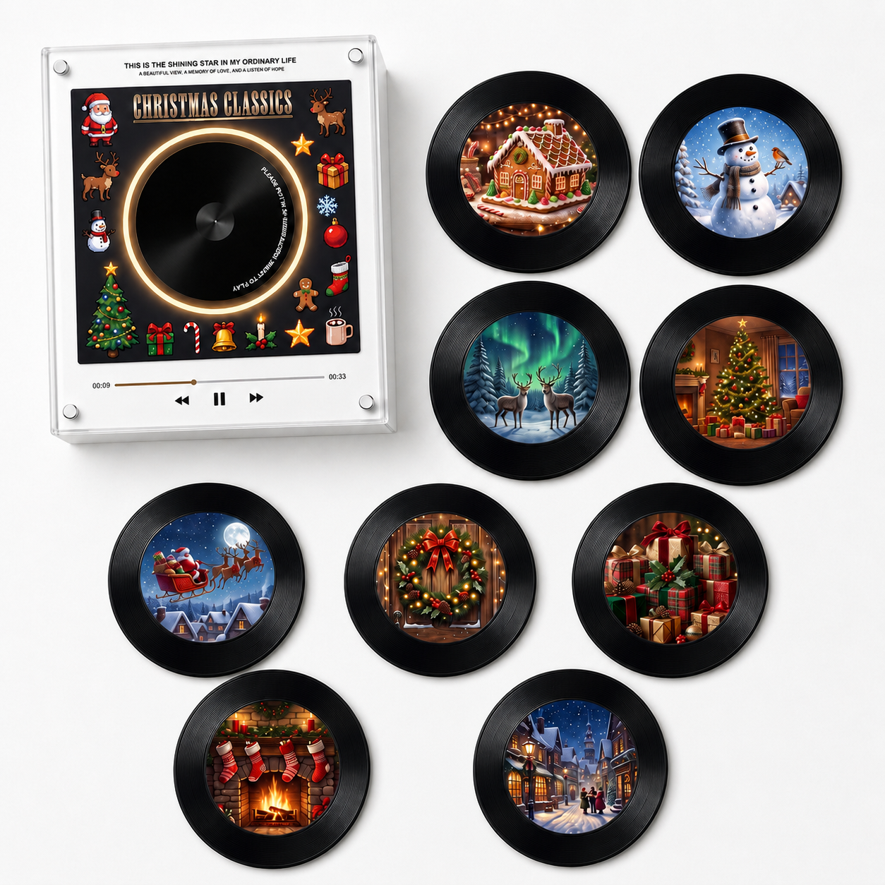 Magnetic Vinyl Music Frame