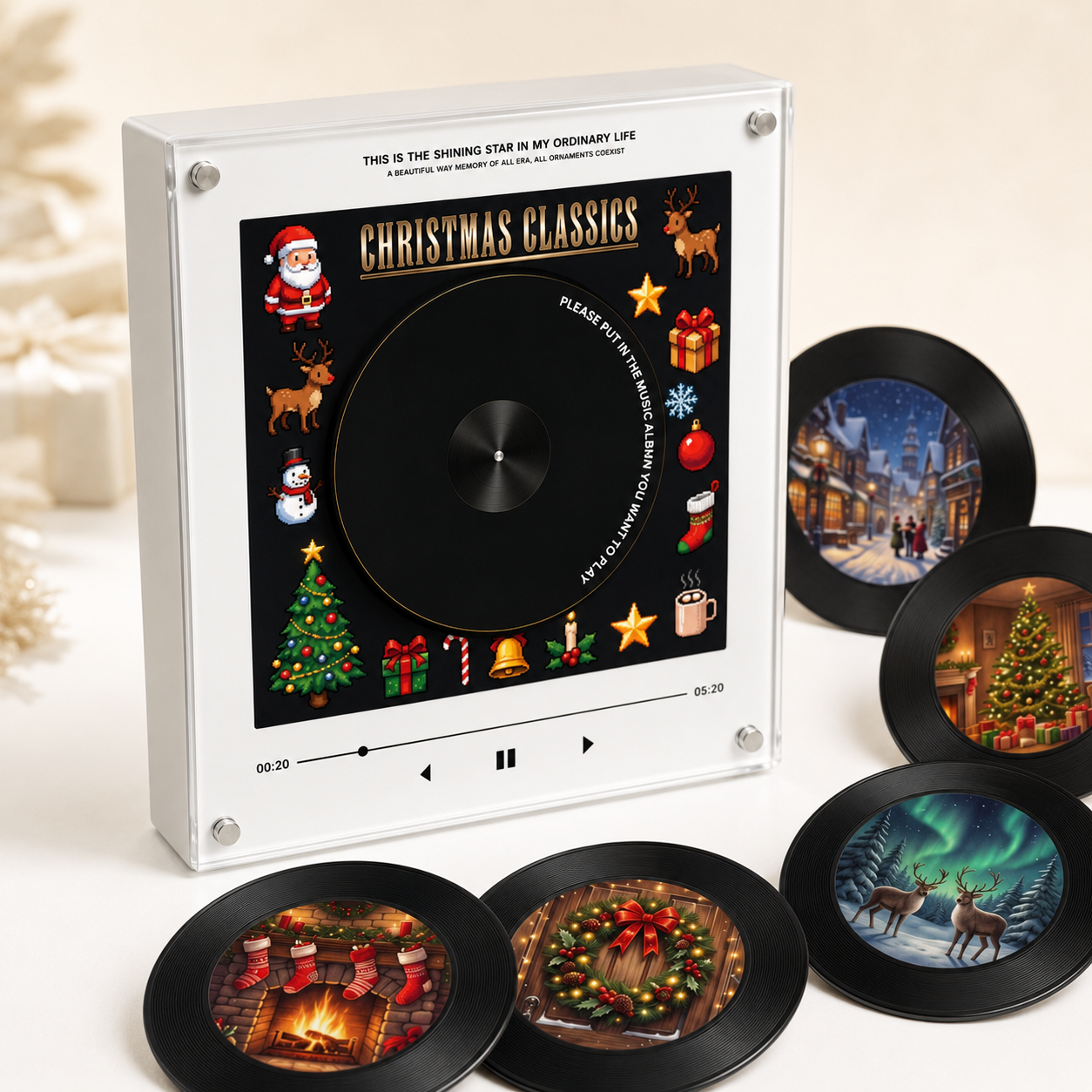 Magnetic Vinyl Music Frame