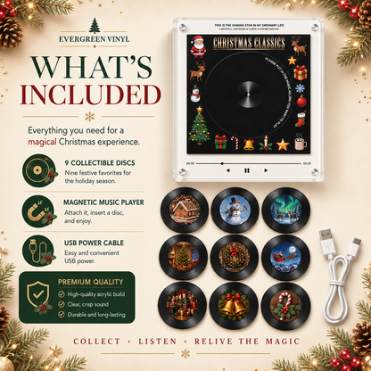 Cadre musical magnétique en vinyle